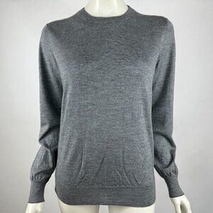 Brunello Cucinelli Cashmere Silk Sweater Women 48 Lightweight Crew Neck Pullover